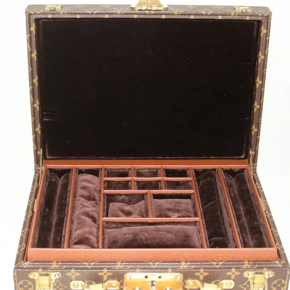 LOUIS VUITTON Monogram Boite Bijou Trunk M47120